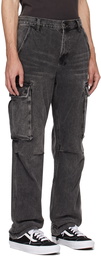 Ksubi Black Riot Cargo Pants