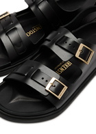 Birkenstock Cannes Leather Sandals Black