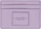 Marc Jacobs Purple 'The Leather Card Case' Card Holder