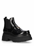 ALEXANDER WANG - 75mm Carter Brushed Leather Ankle Boots