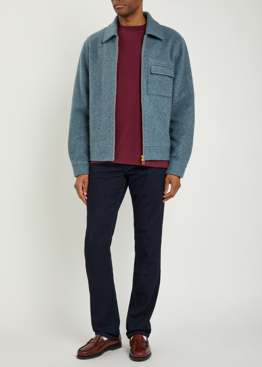 Paige Normandie Straight-leg Jeans Indigo