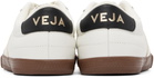 VEJA Off-White Panenka Leather Sneakers
