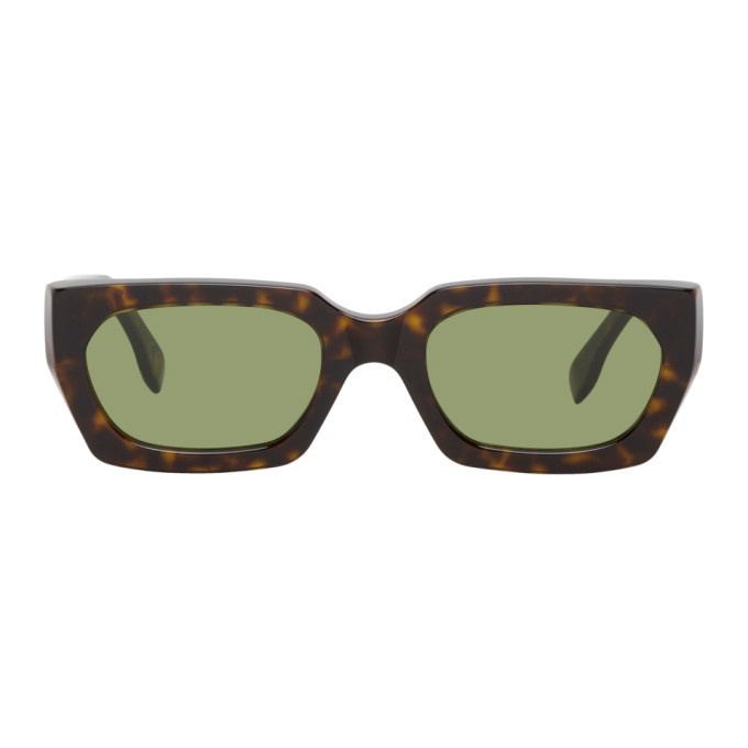 Photo: RETROSUPERFUTURE Tortoiseshell Teddy 3627 Rectangular Sunglasses