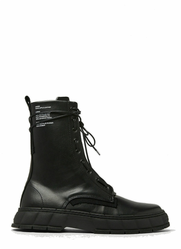 Photo: Virón - 1992 Apple Leather Boots in Black
