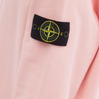 Stone Island Men's Garment Dyed Crew Neck Sweat in Pink