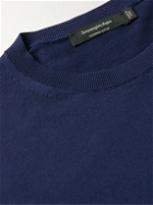 Ermenegildo Zegna - Supima Cotton Sweater - Blue