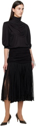 Nicklas Skovgaard Black Terra Midi Dress