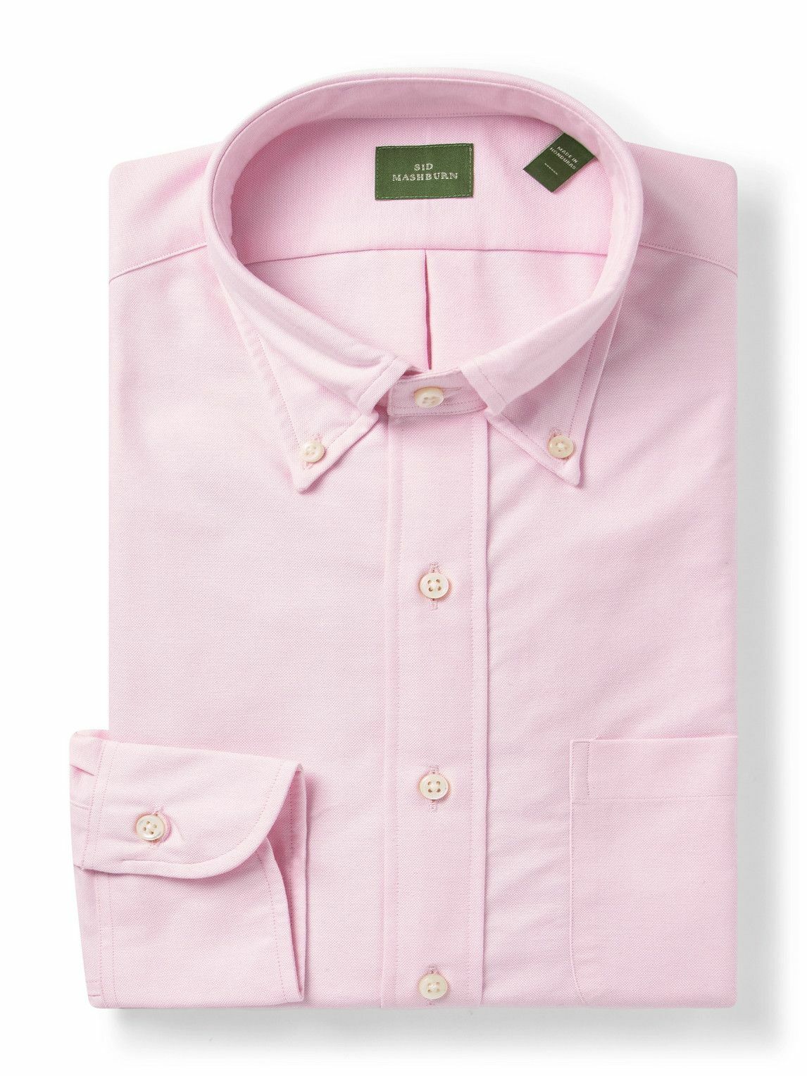 Sid Mashburn - Button-Down Collar Cotton Oxford Shirt - Pink
