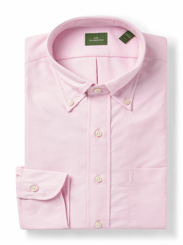 Photo: Sid Mashburn - Button-Down Collar Cotton Oxford Shirt - Pink