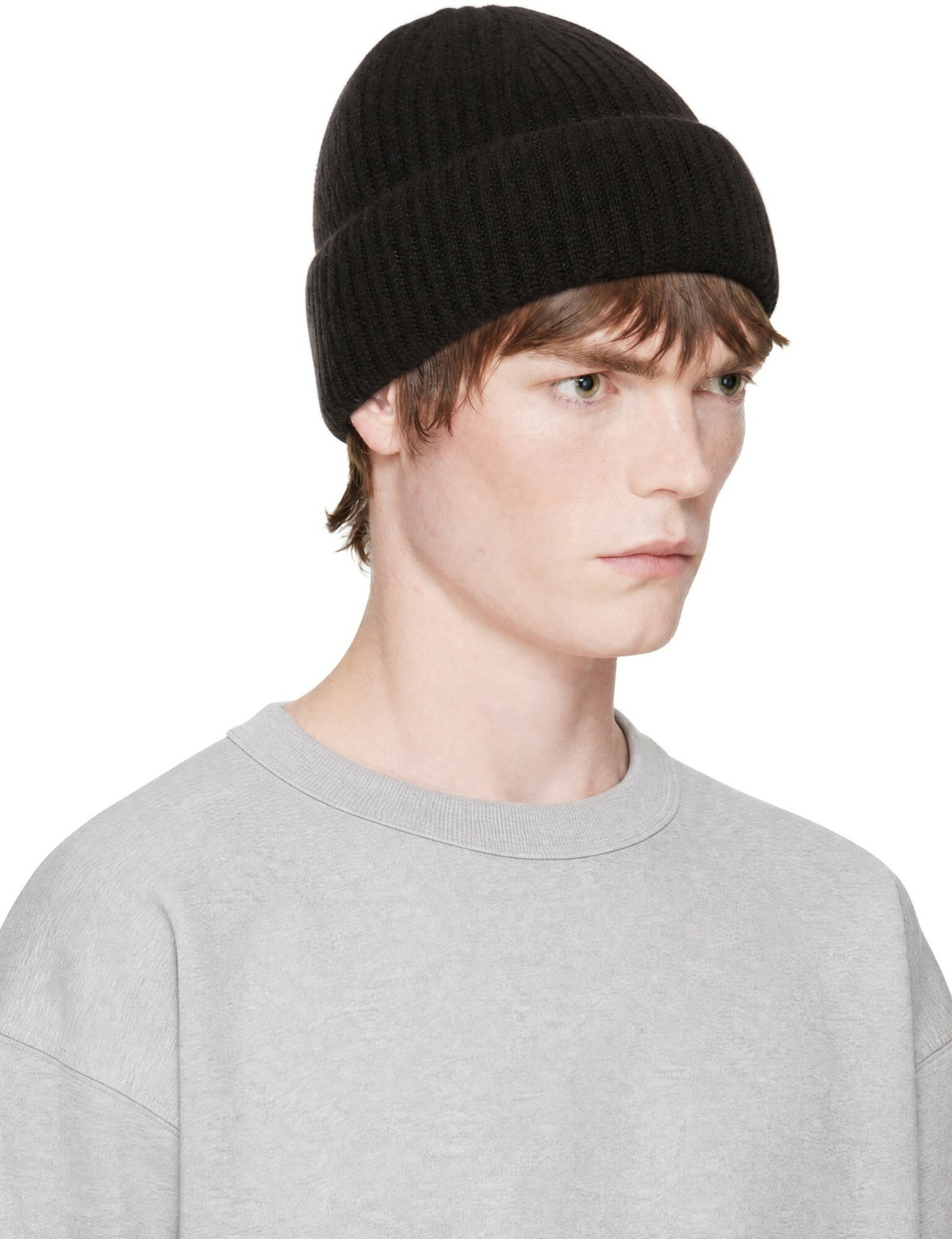 LISA YANG Brown Menton Beanie