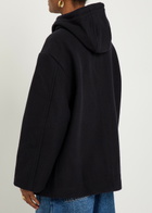 Studio Nicholson Etna Hooded Wool and Cashmere-blend Jacket Navy