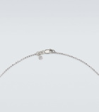 Sydney Evan 14kt white gold necklace with diamonds