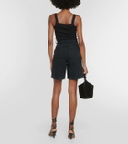 Khaite Hayden denim shorts