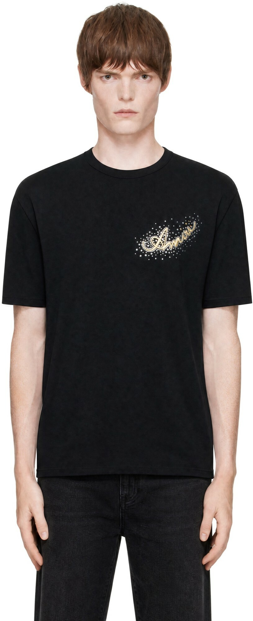 AMIRI Black 'AMIRI Eagle' Oversized T-shirt