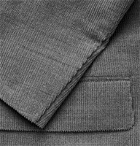 Camoshita - Light-Grey Wool-Blend Corduroy Suit Jacket - Gray