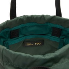 TOGA Women's Archives Print drawstring bag in Green 