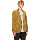 Golden Goose Tan Corduroy Blazer