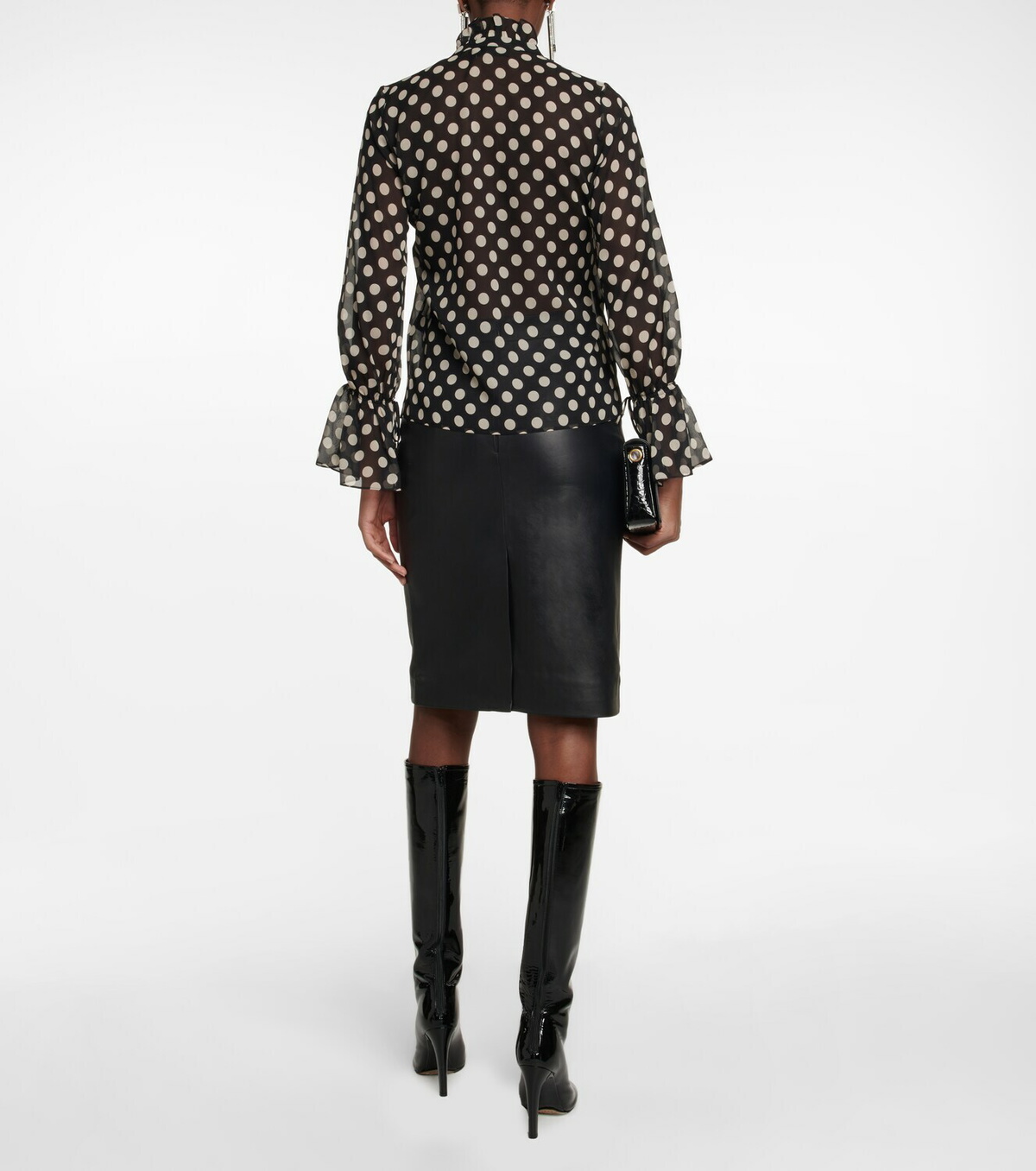Nili Lotan - Printed silk blouse