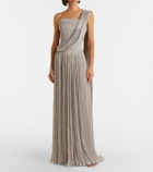 Marmar Halim Pleated bustier gown