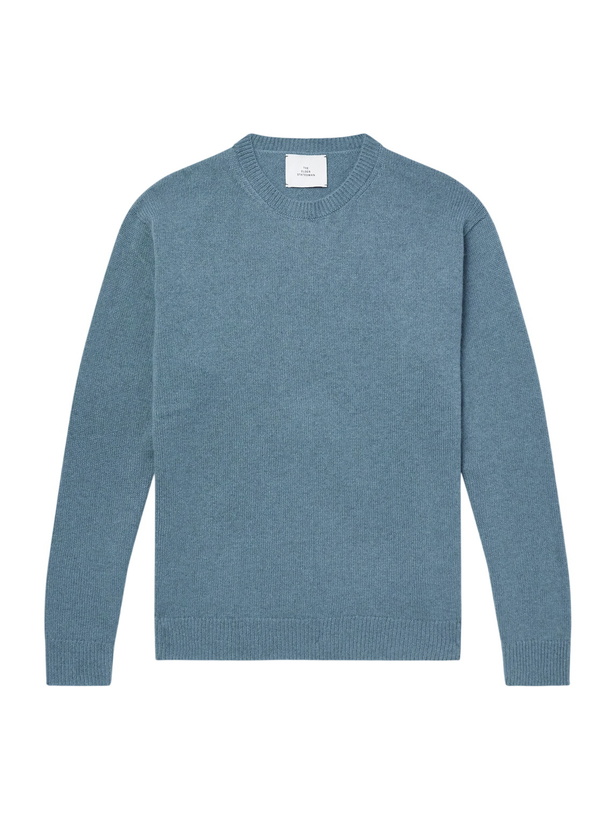 Photo: The Elder Statesman - Statesman Cashmere Sweater - Blue