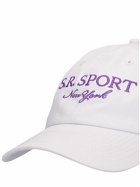 SPORTY & RICH Wimbledon Cotton Baseball Cap
