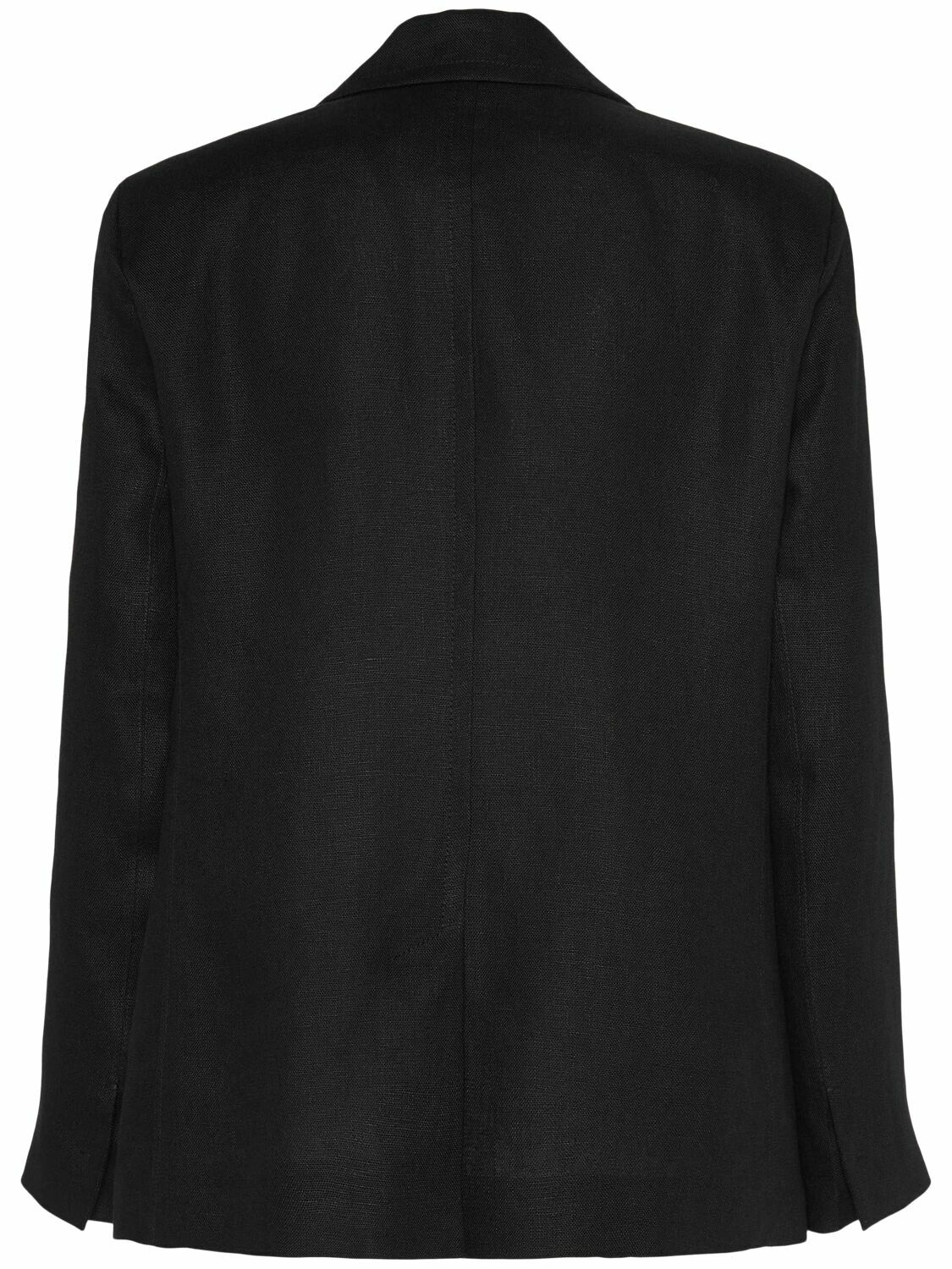 S MAX MARA Arrigo Linen Single Breasted Blazer S Max Mara