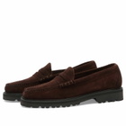 Bass Weejuns Men's Larson 90s Loafer in Chocolate Suede