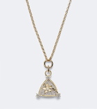 FoundRae Resilience Blossoms 18kt gold pendant necklace with diamonds
