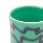 Frizbee Ceramics Bulle Cup in Green Ice