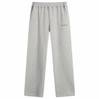 No Problemo Women's Mini Problemo Straight Sweatpant in Sport Grey