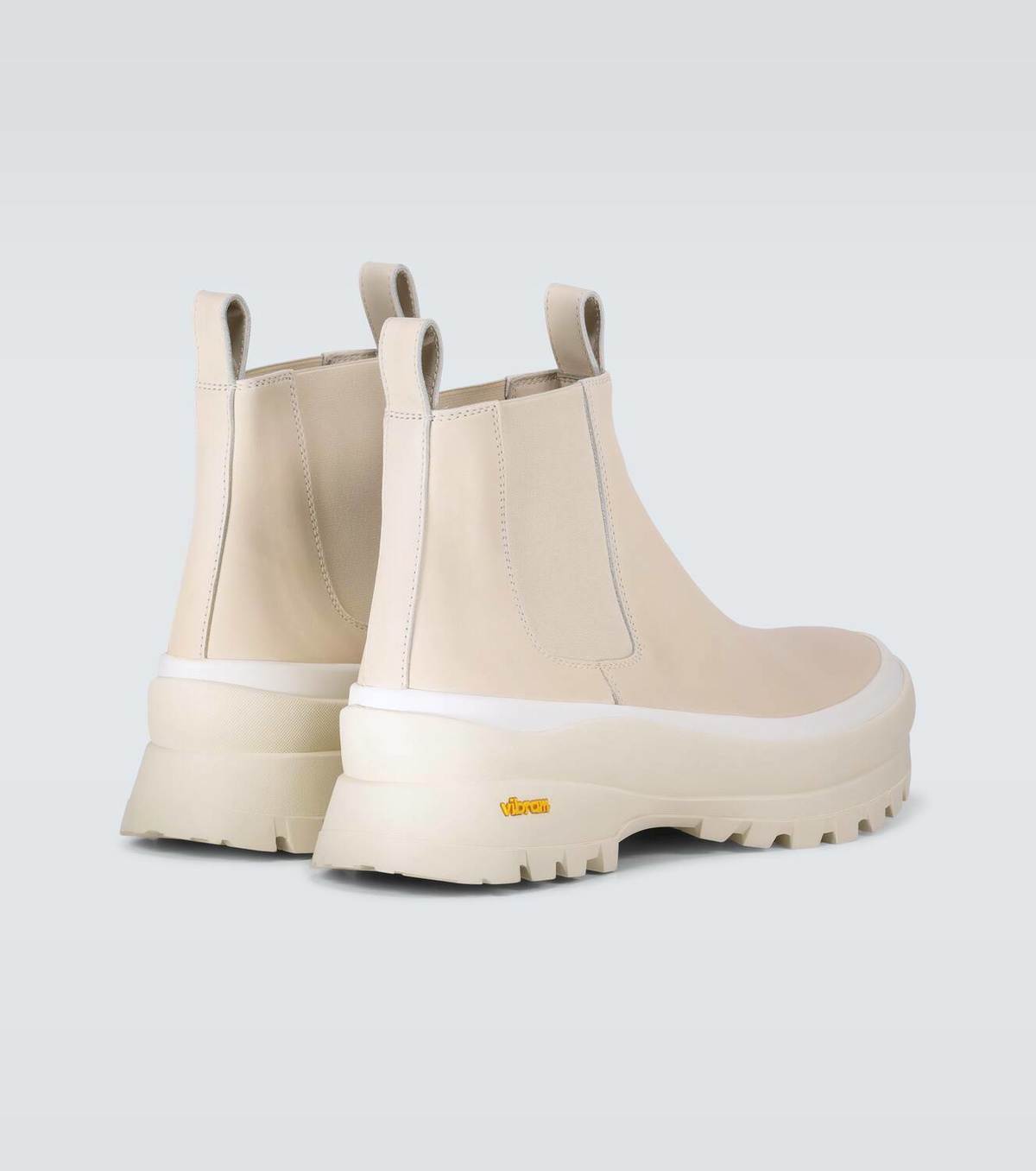 Jil Sander Leather boots with Vibram® platform