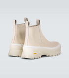 Jil Sander Leather boots with Vibram® platform