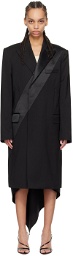 Helmut Lang Black Tuxedo Coat