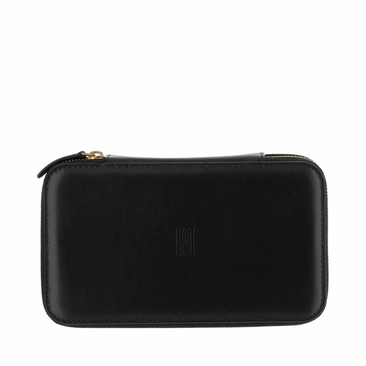 Photo: By Malene Birger Leather Blend Beauty Case Bag With Logo