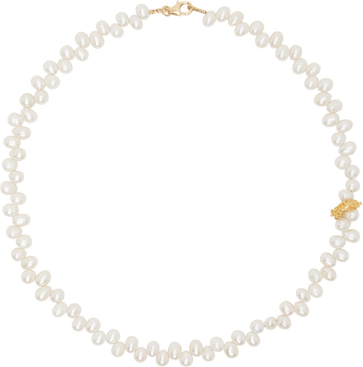 Photo: Alighieri White & Gold 'La Calliope' Chapter I Choker