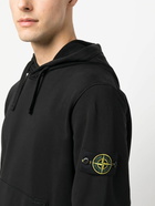 STONE ISLAND - Logo Cotton Hoodie