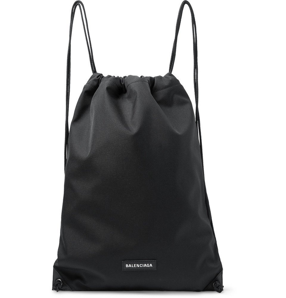 Balenciaga - Explorer Canvas Drawstring Backpack - Black Balenciaga