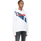 Dsquared2 White Canada Hoodie