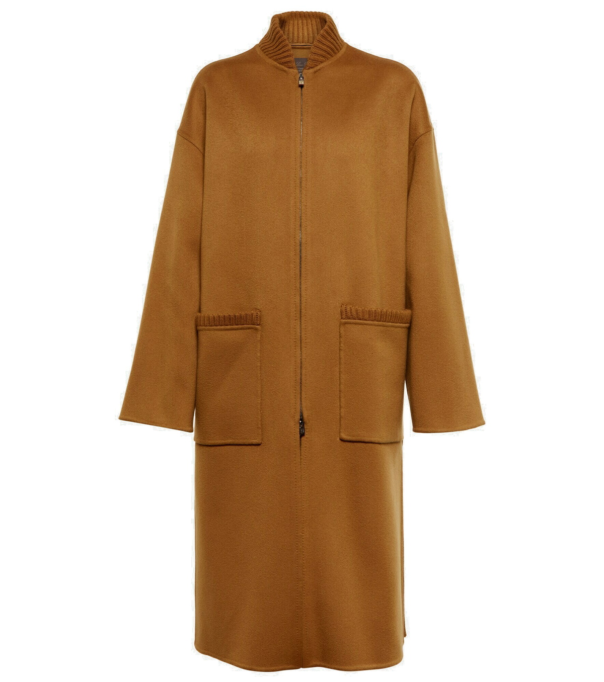 コート LORO PIANA Freddy Db Coat Only Double Foster Coat Linen, Cashmere, Wish® Wool - Rain System® Navy