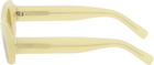 RETROSUPERFUTURE Yellow Sugo Sunglasses
