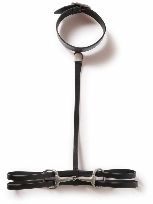 Photo: GUCCI - 5cm Horsebit Leather Belt - Black