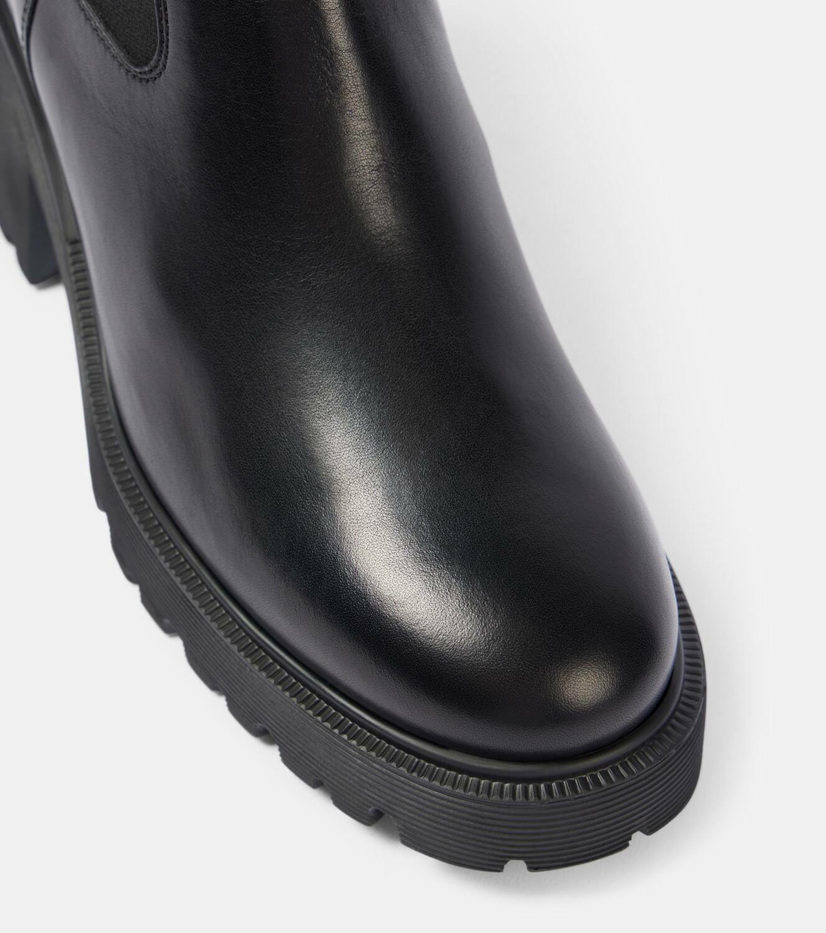 Hogan Leather Chelsea boots