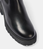 Hogan Leather Chelsea boots