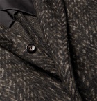 Deveaux - Double-Faced Herringbone Virgin Wool Coat - Gray