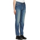 Hyke Blue Classic Straight Jeans