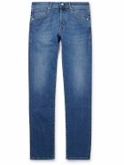 Incotex - Blue Division Slim-Fit Straight-Leg Jeans - Blue