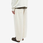 Studio Nicholson Men's Sorte Deep Pleat Volume Twill Pant in Linen