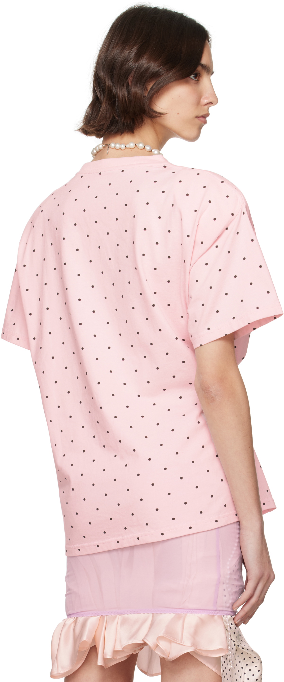 ALL-IN Pink Pinned Pyjama T-shirt