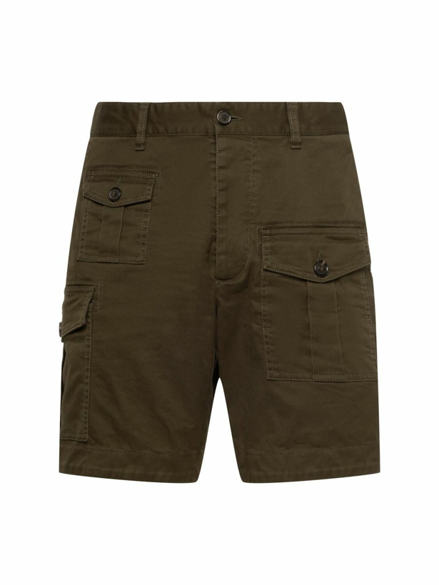 Photo: DSQUARED2 Sexy Cargo Cotton Drill Shorts