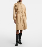 Moncler Rhododendron technical cotton-blend parka